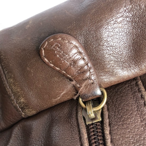 Ameri Bag Healthy Back Bag Crossbody Bag Leather Brown - Picture 16 of 16